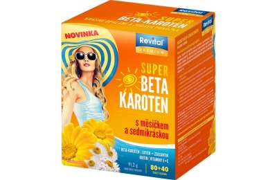 Revital Super Beta karoten 80+40 tablet